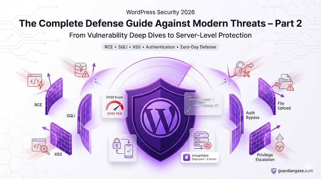 WordPress Security 2026: Part 2 – Advanced Implementation & Hardening
